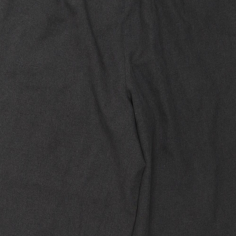 Bonmarché Womens Grey Chino Trousers Size 16 L24 in