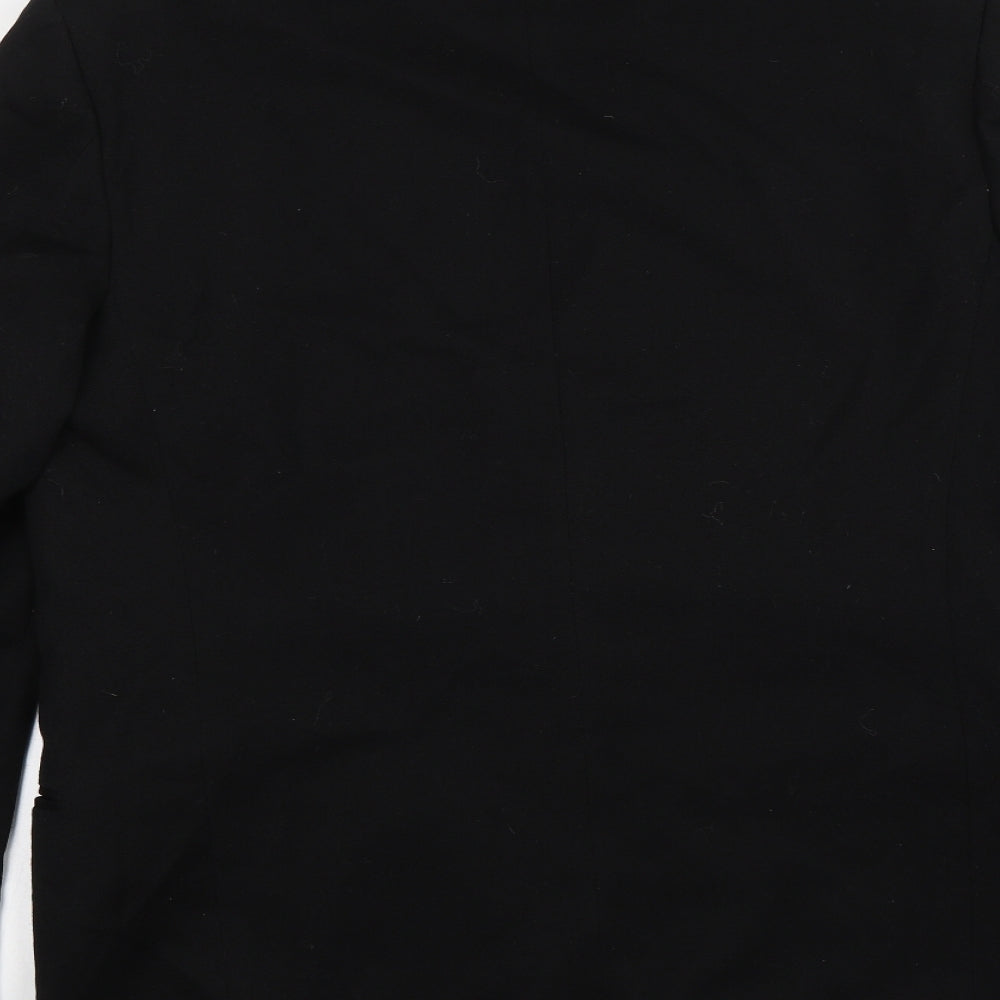 Shell Mens Black Jacket Blazer Size 42