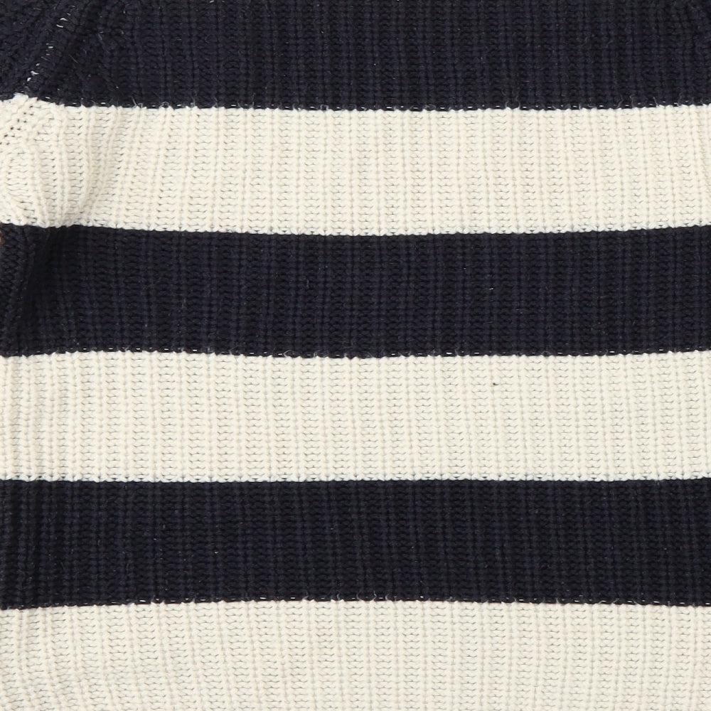 New Look Girls Multicoloured Striped Pullover Jumper Size 12-13 Years