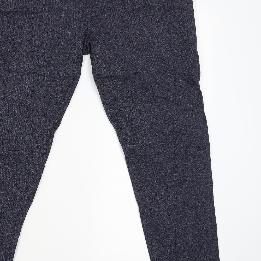 F&F Womens Blue Capri Trousers Size 36 L28 in