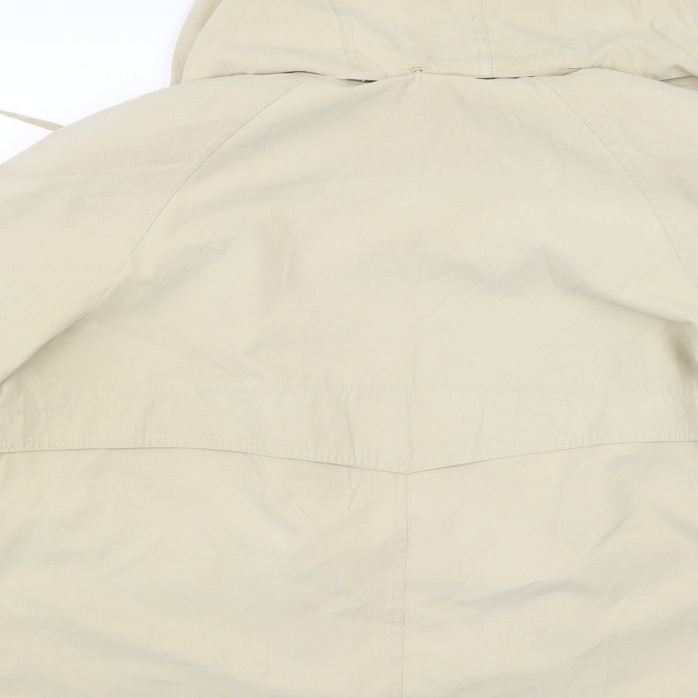 SEQUENCE Womens Beige Jacket Coat Size L