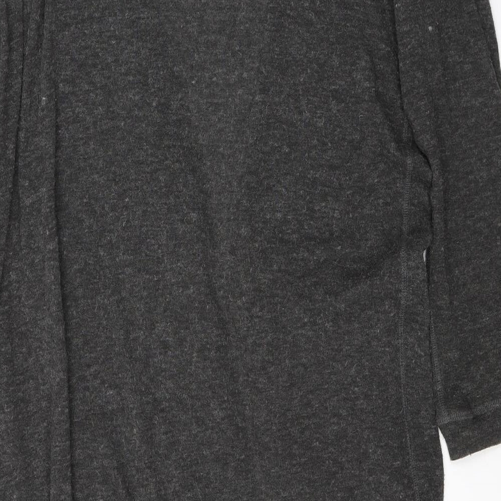 Monki Mens Grey Jacket Coatigan Size M