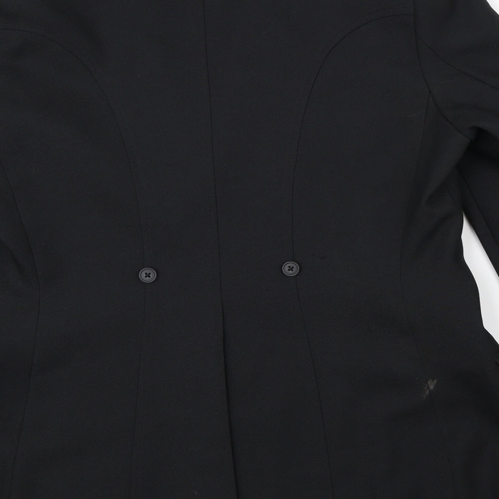 Preworn Womens Black Jacket Suit Jacket Size 40