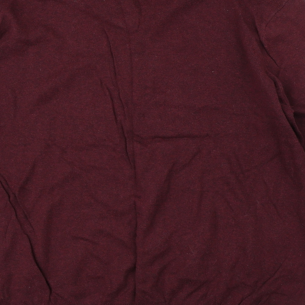 Geogrer Mens Red Pullover Jumper Size XL