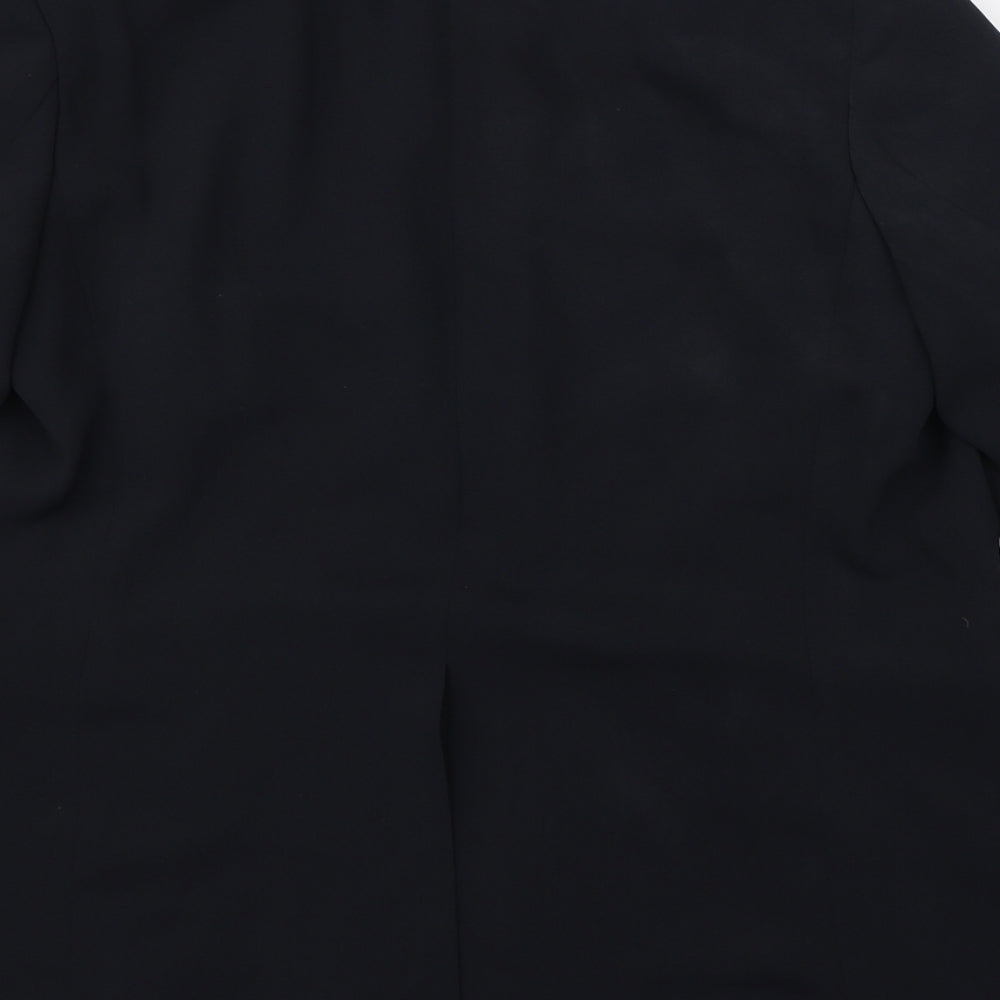Mandate Womens Black Jacket Suit Jacket Size 14