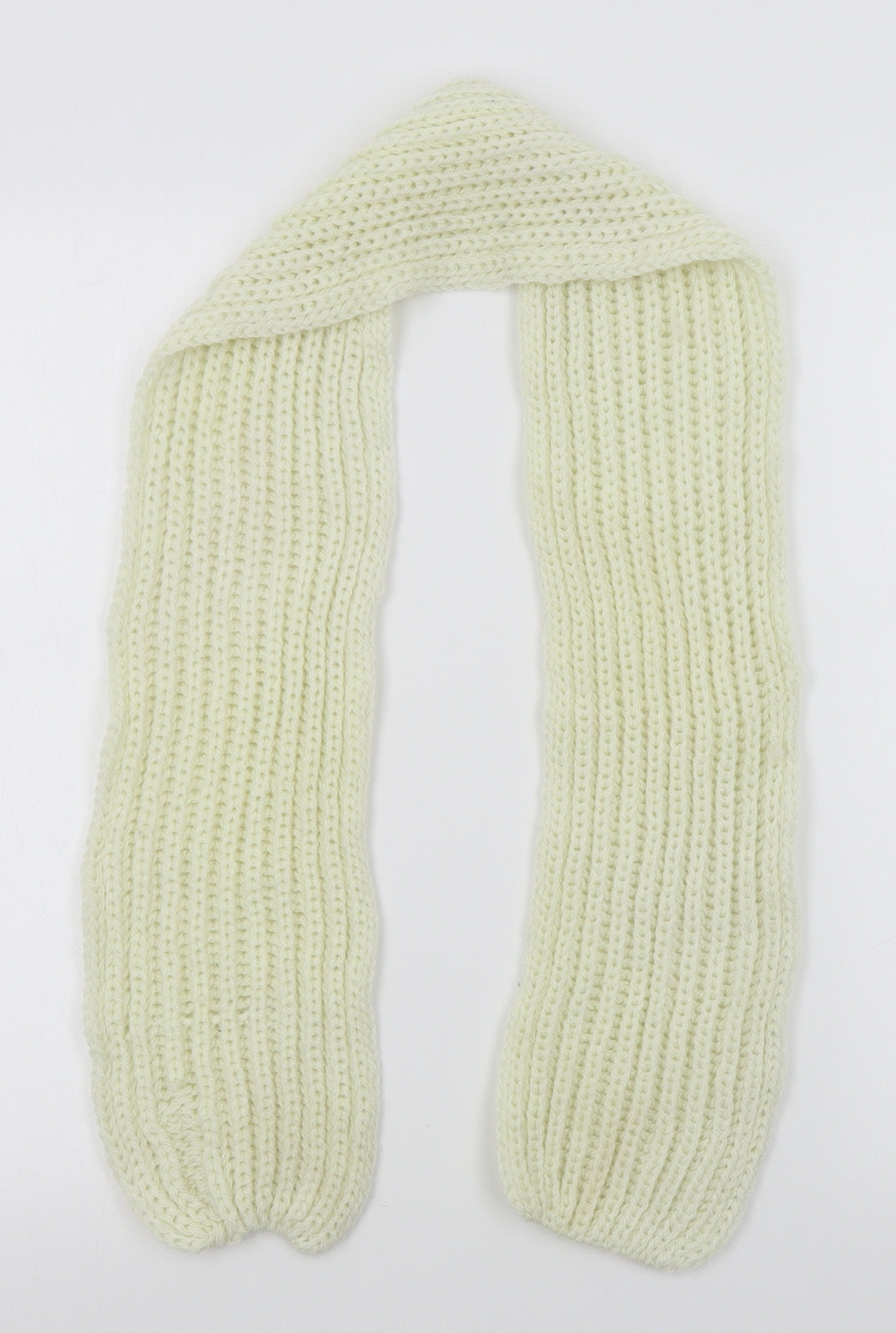 Preworn Womens White Scarf