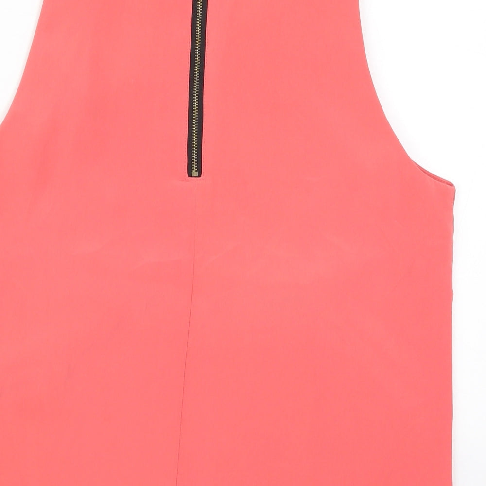 Topshop Womens Pink Basic Tank Size 12