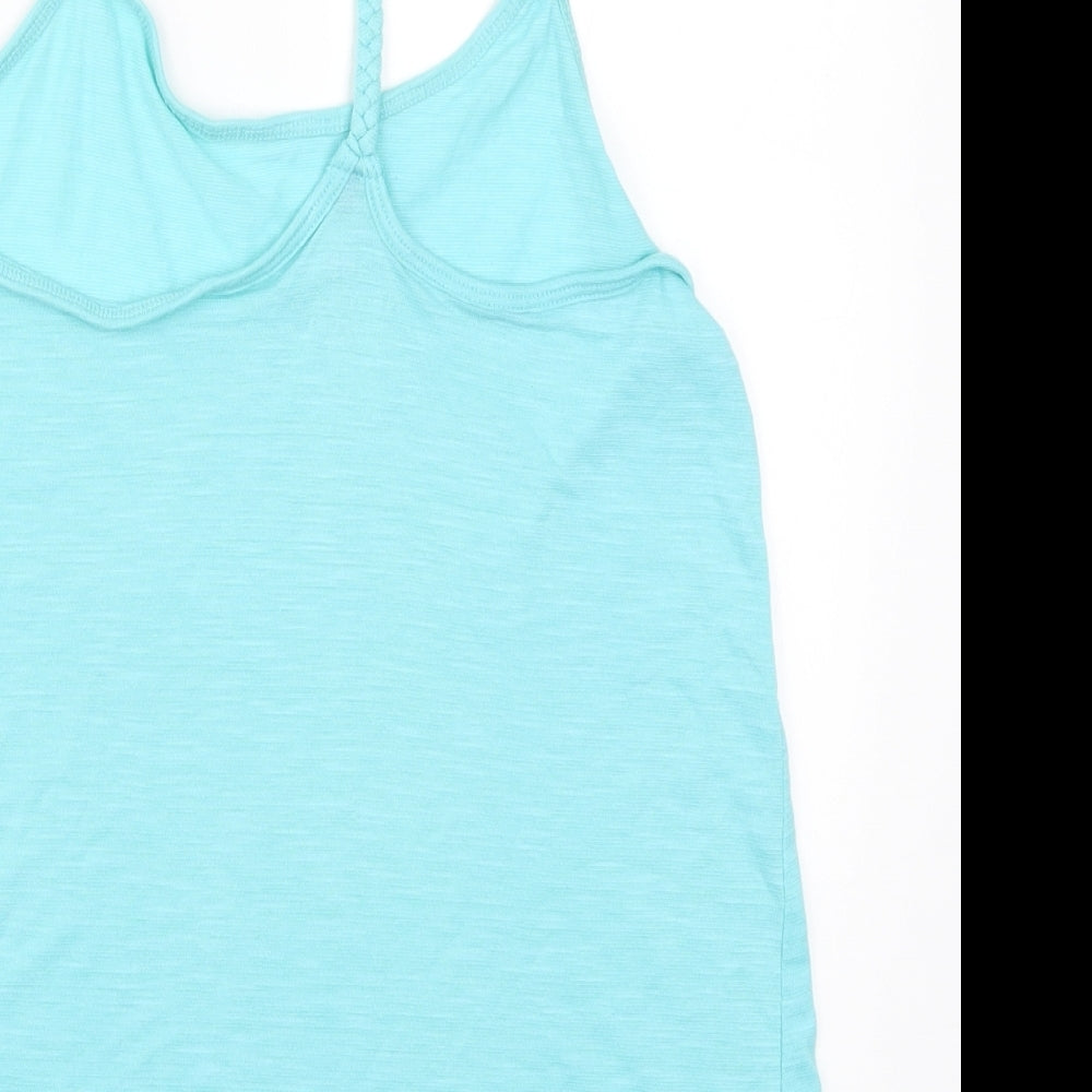 New Look Womens Blue Basic Tank Size S