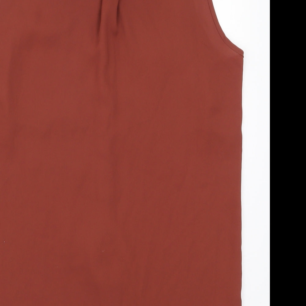 Primark Womens Brown Basic Button-Up Size 10