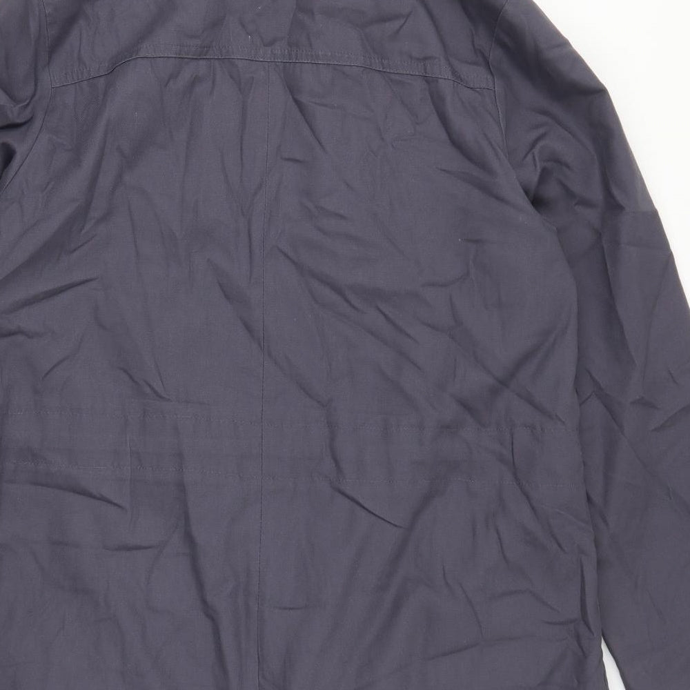 Marks & Spencer Womens Purple Overcoat Coat Size 12