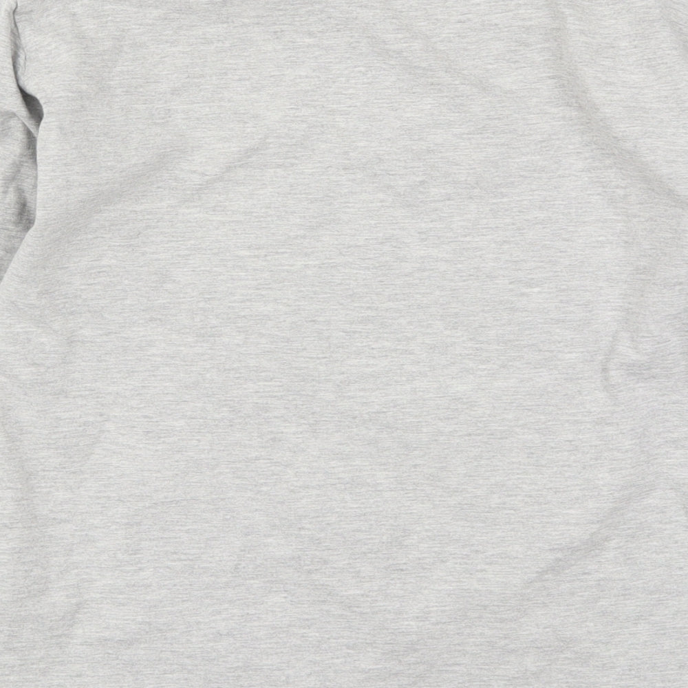 Nutmeg Girls Grey Solid Top Pyjama Top Size 13-14 Years - Unicorn
