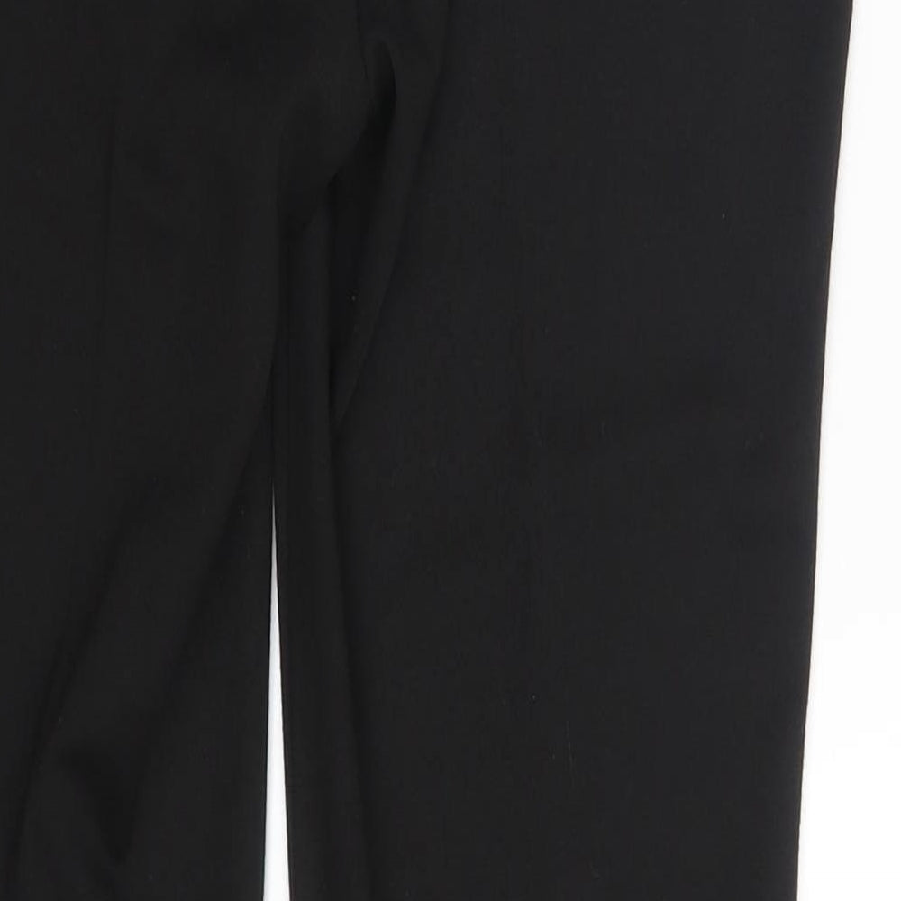 Very Womens Black Dress Pants Trousers Size 10 L27 in