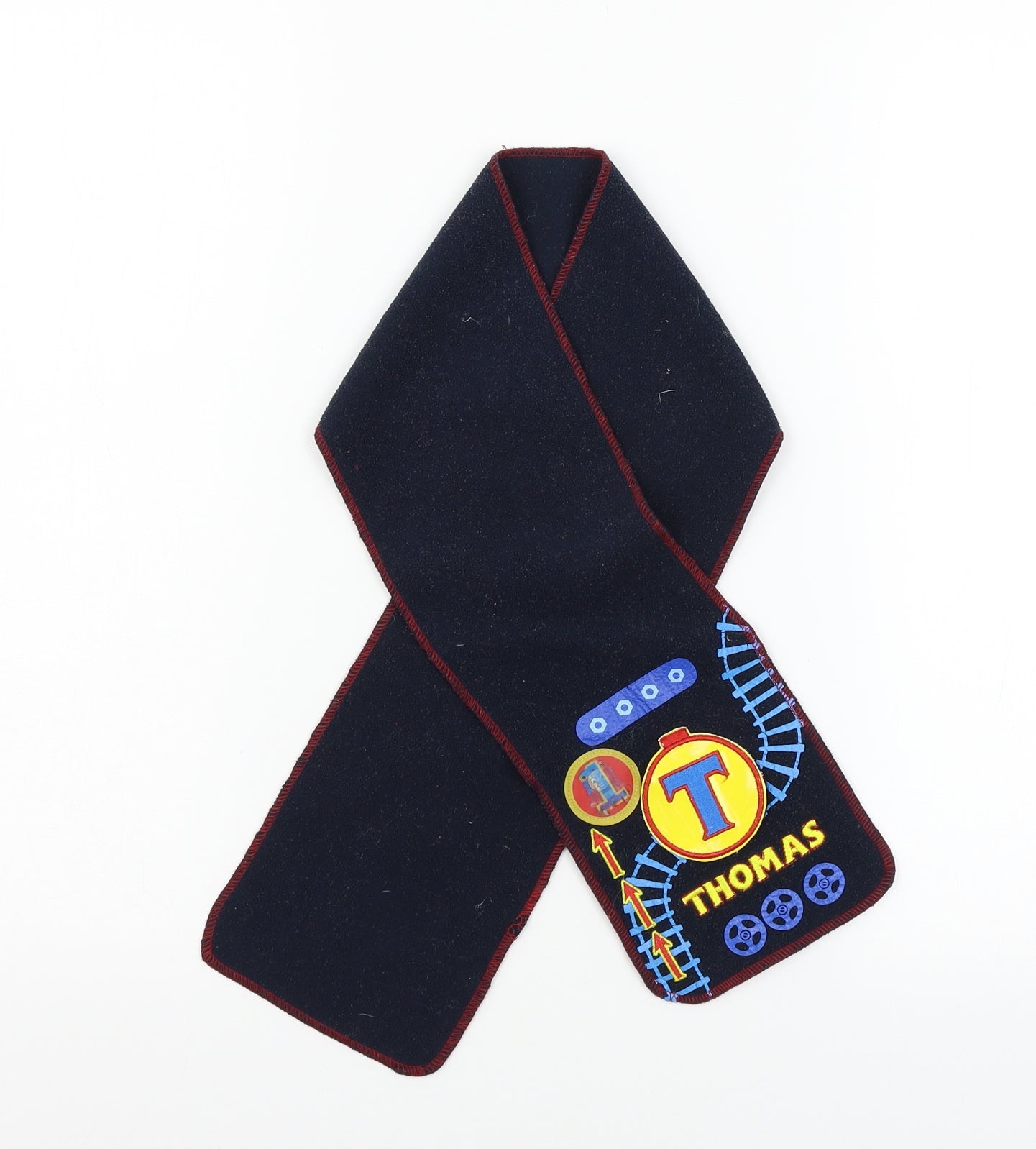 Ladybird Boys Blue Geometric Fleece Rectangle Scarf Scarf One Size - Thomas & Friends