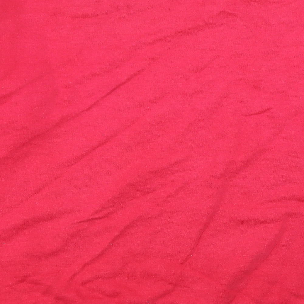 wiangles Mens Red Pullover Jumper Size L