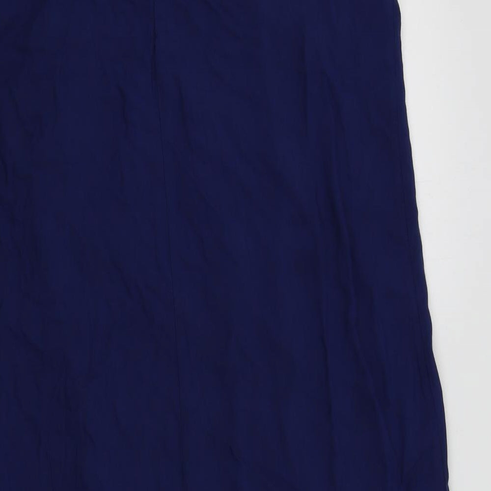 Preworn Womens Blue A-Line Size M
