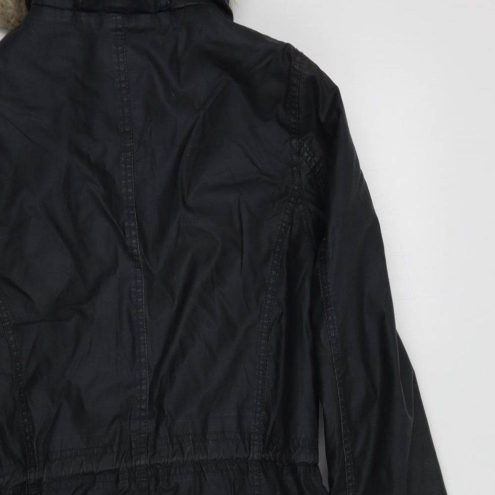 Marks & Spencer Womens Blue Overcoat Coat Size 10