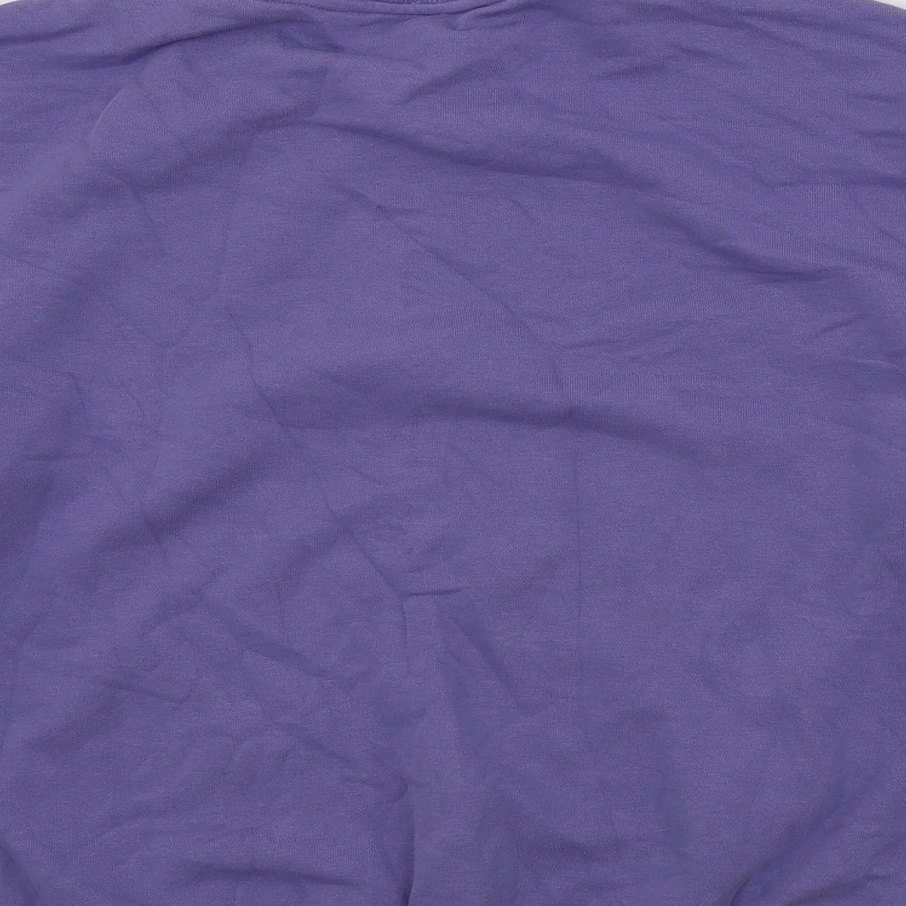 monkl Womens Purple Pullover Jumper Size S
