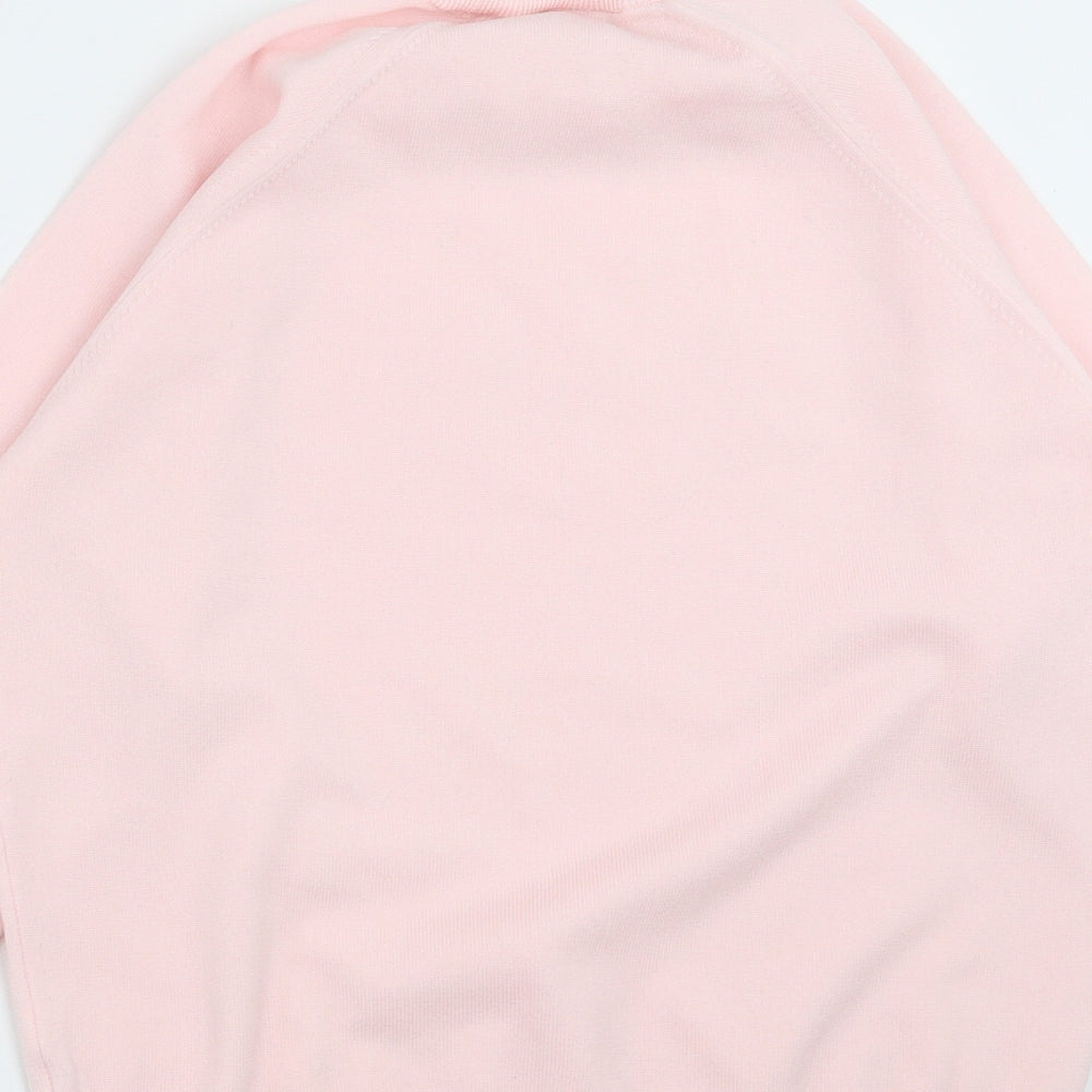 Brettles Womens Pink Knit Pullover Jumper Size S