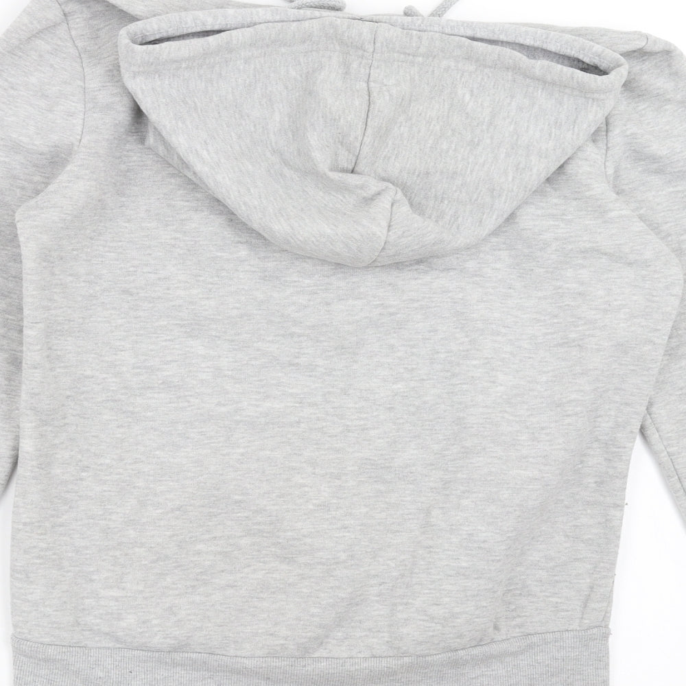 Primark Womens Grey Pullover Hoodie Size 10 - payday princess