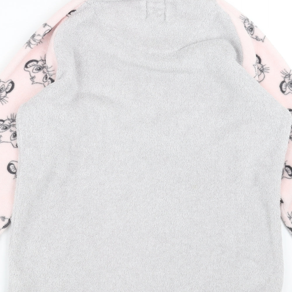 Primark Womens Grey Solid Top Pyjama Top Size S - lion king