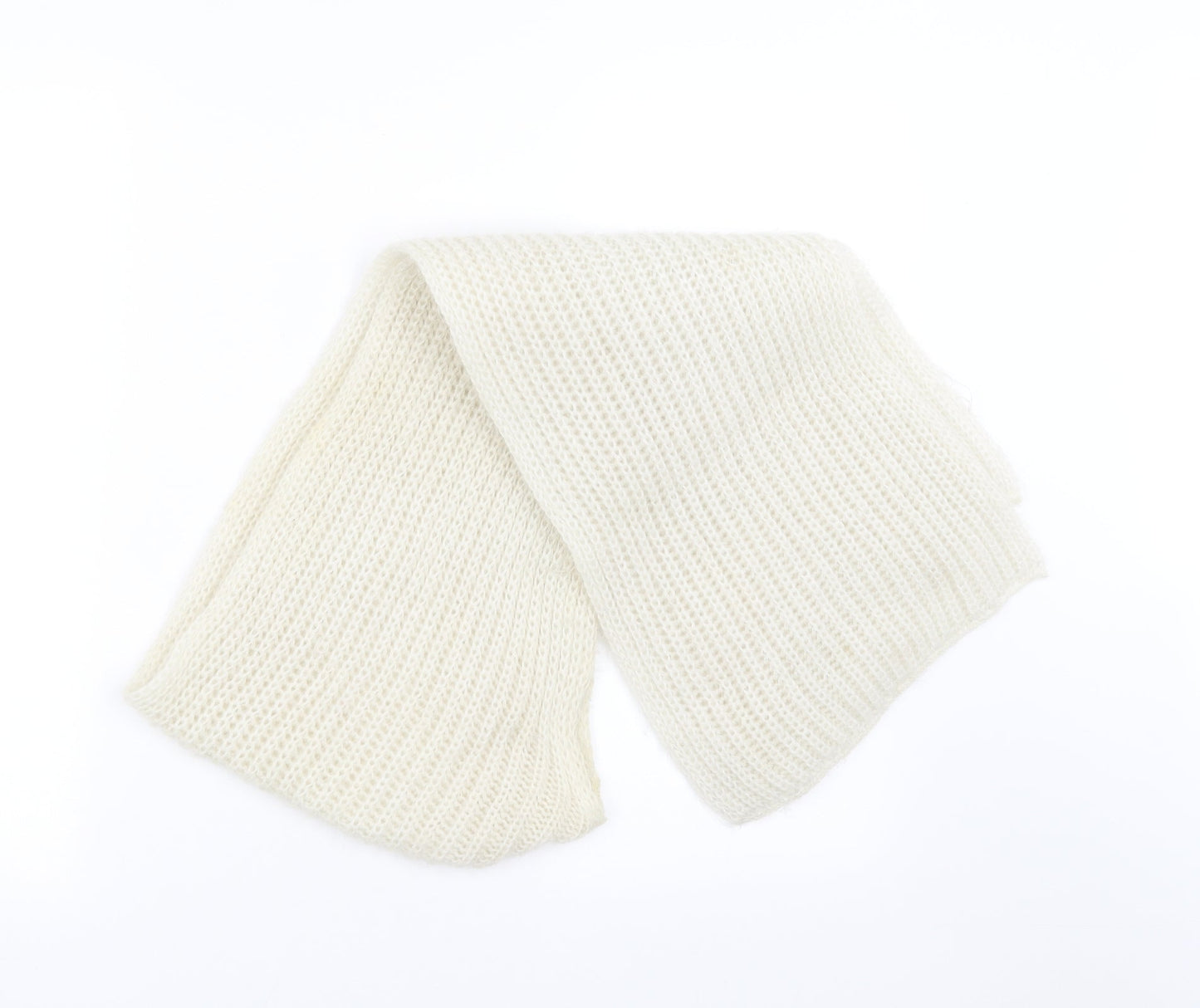 Preworn Womens Ivory Scarf