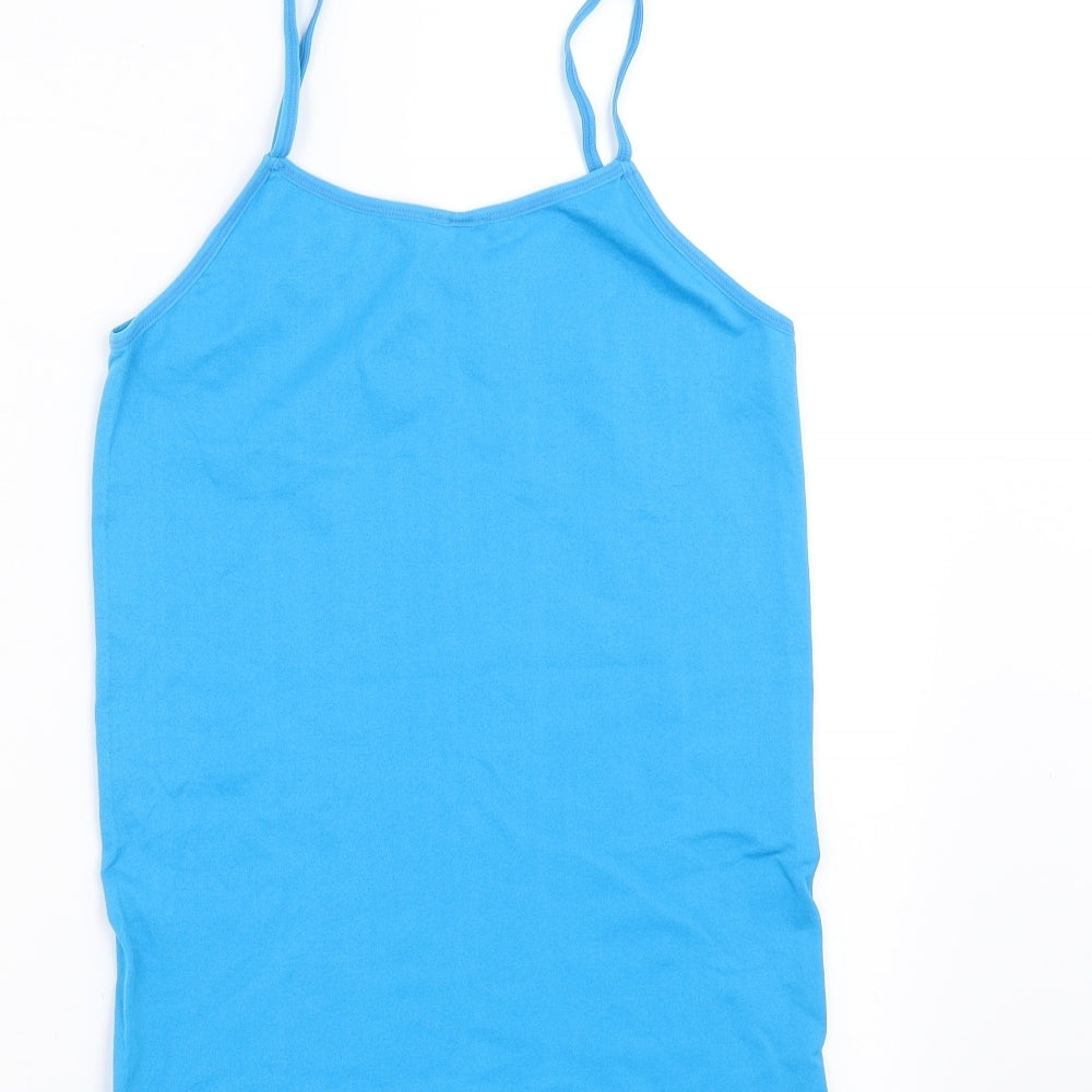 international trade company Womens Blue Camisole T-Shirt Size S