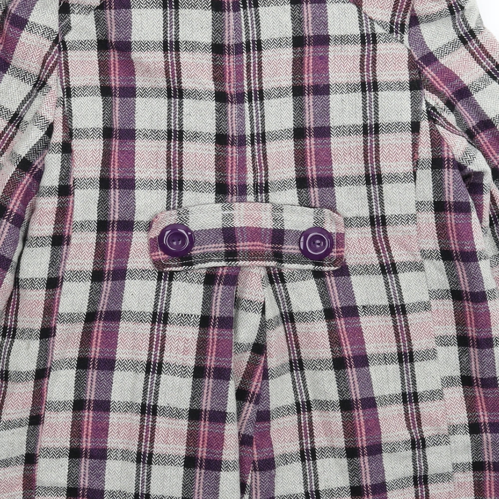 Atmosphere Womens Grey Check Jacket Blazer Size 10