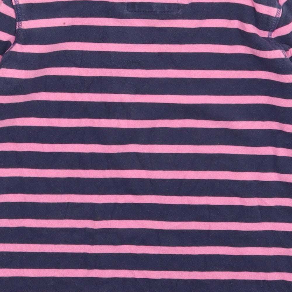 NEXT Girls Multicoloured Striped Pullover Sweatshirt Size 5 Years