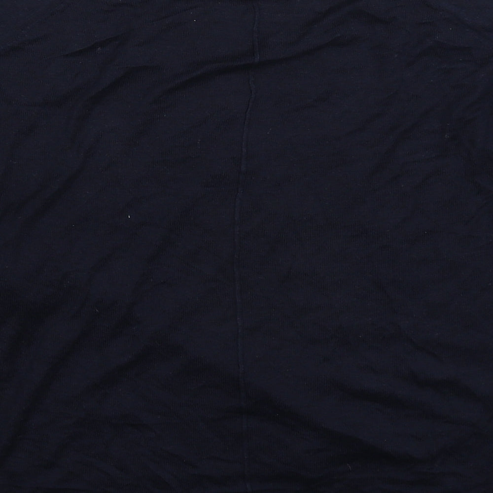 Zara Womens Blue Knit Pullover Jumper Size S