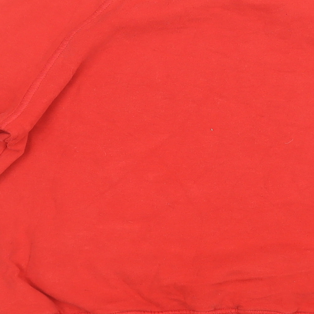 NEXT Girls Red Pullover Sweatshirt Size 9 Years - chrismas