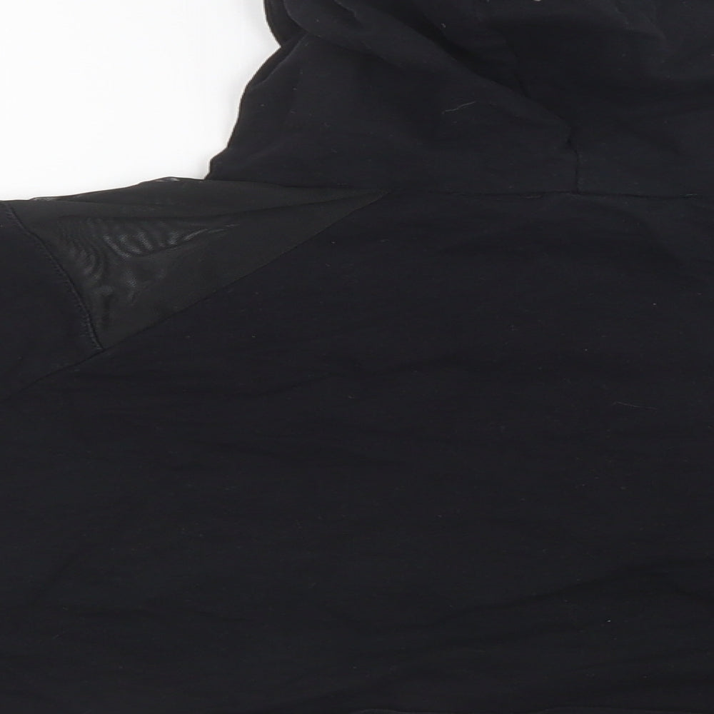 Select Girls Black Pullover Hoodie Size 12-13 Years