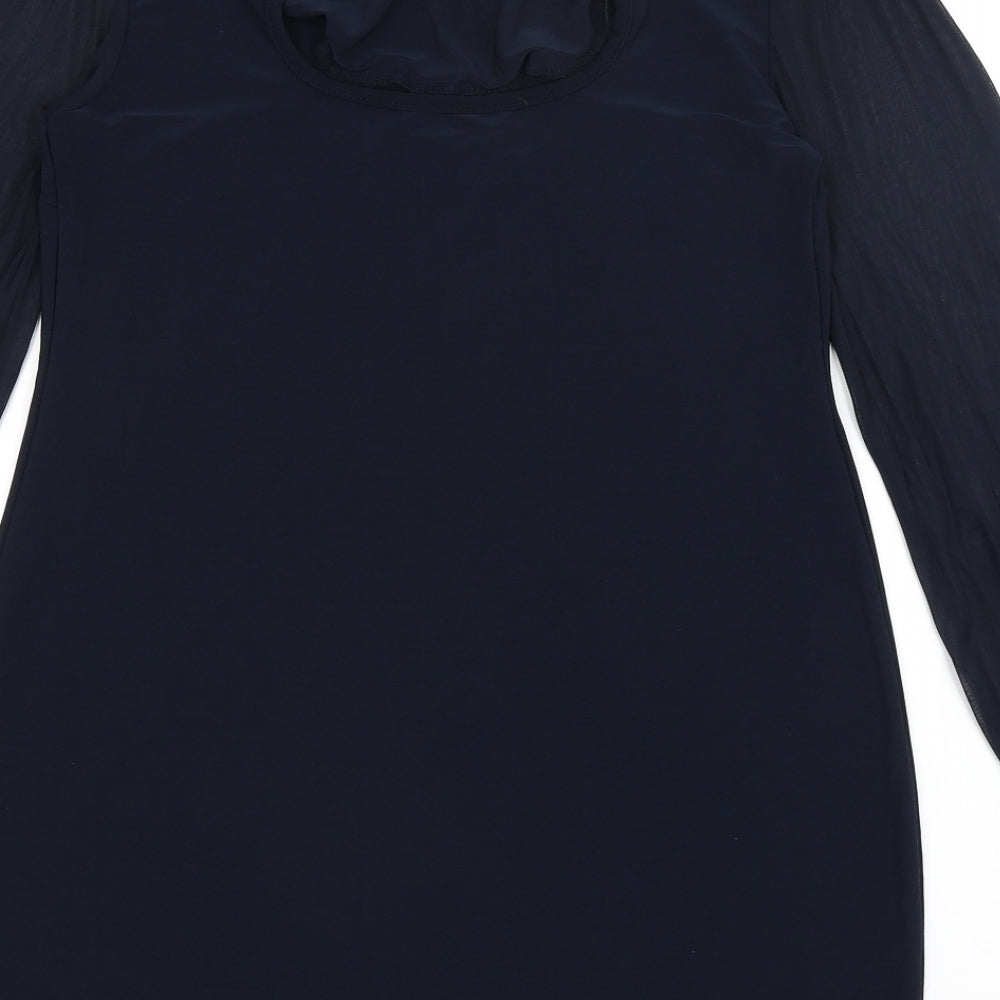 Apricot Womens Blue Basic T-Shirt Size M