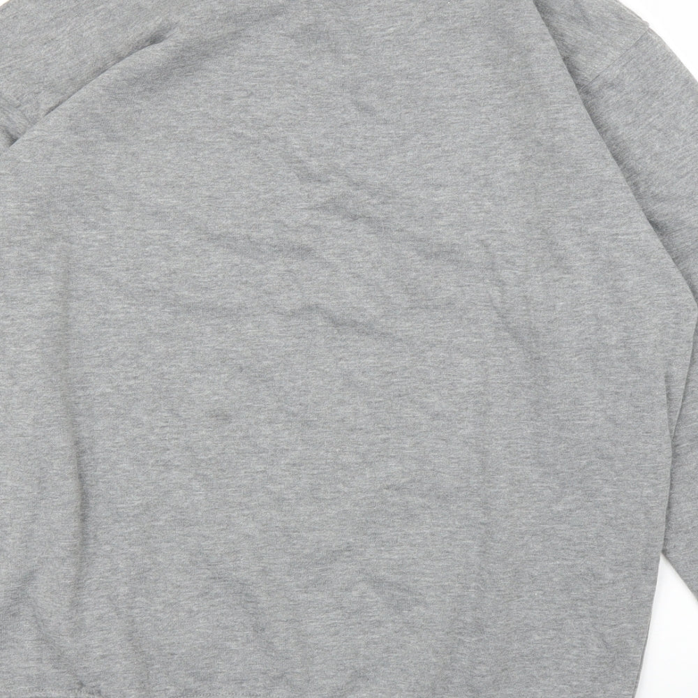 CS Mens Grey Pullover Jumper Size L