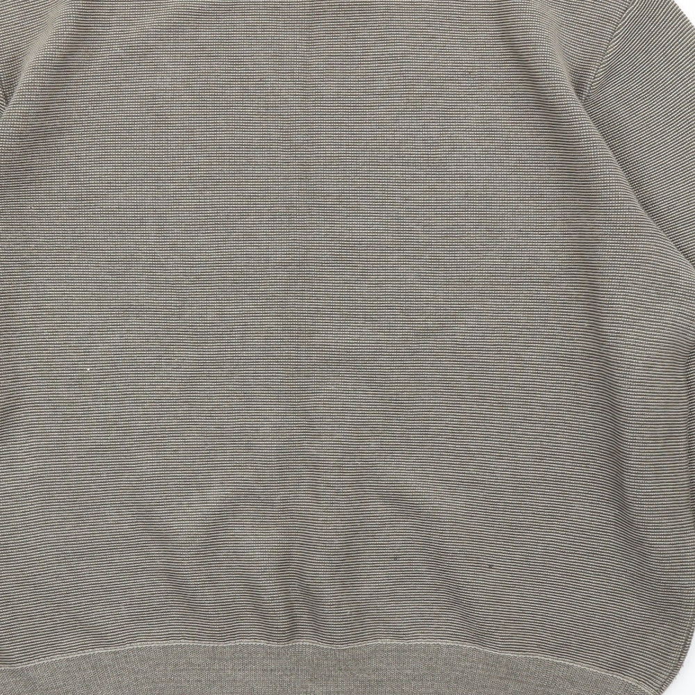 Marks & Spencer Mens Brown Pullover Jumper Size M