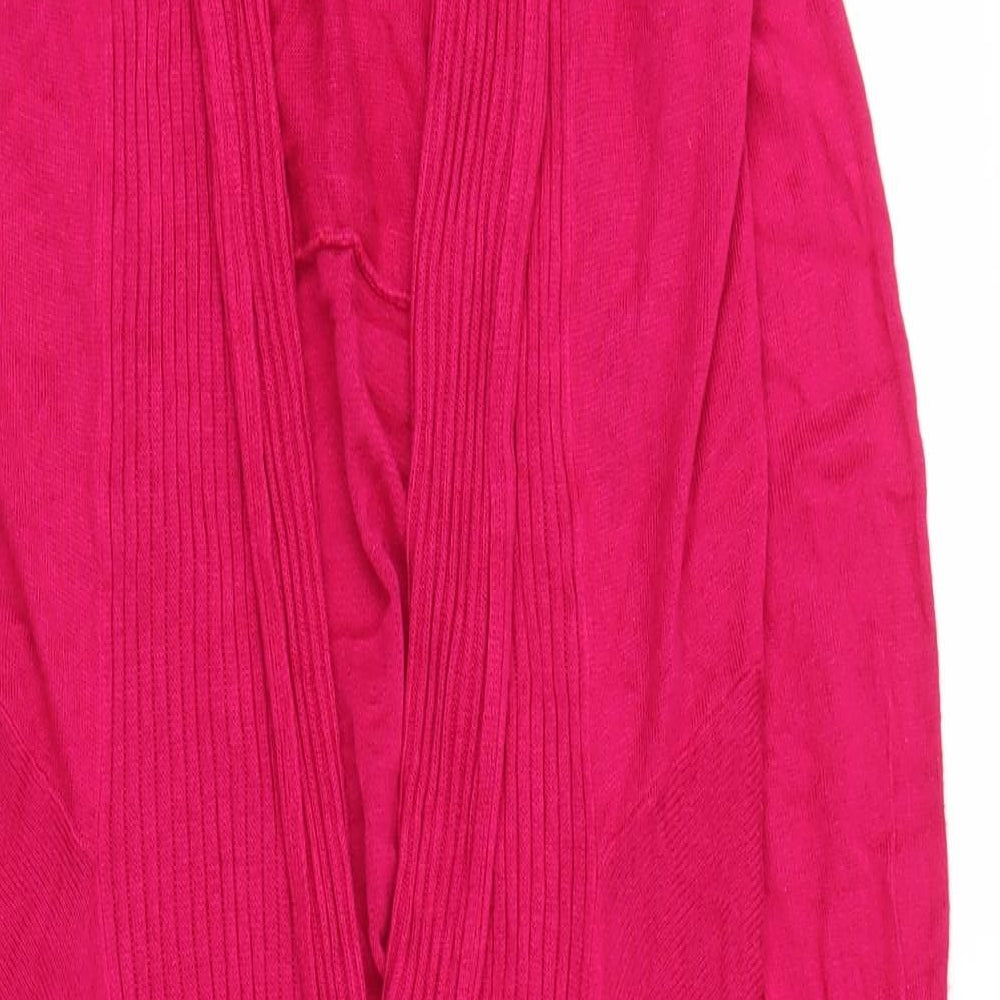 Marks & Spencer Womens Pink Cardigan Jumper Size 12