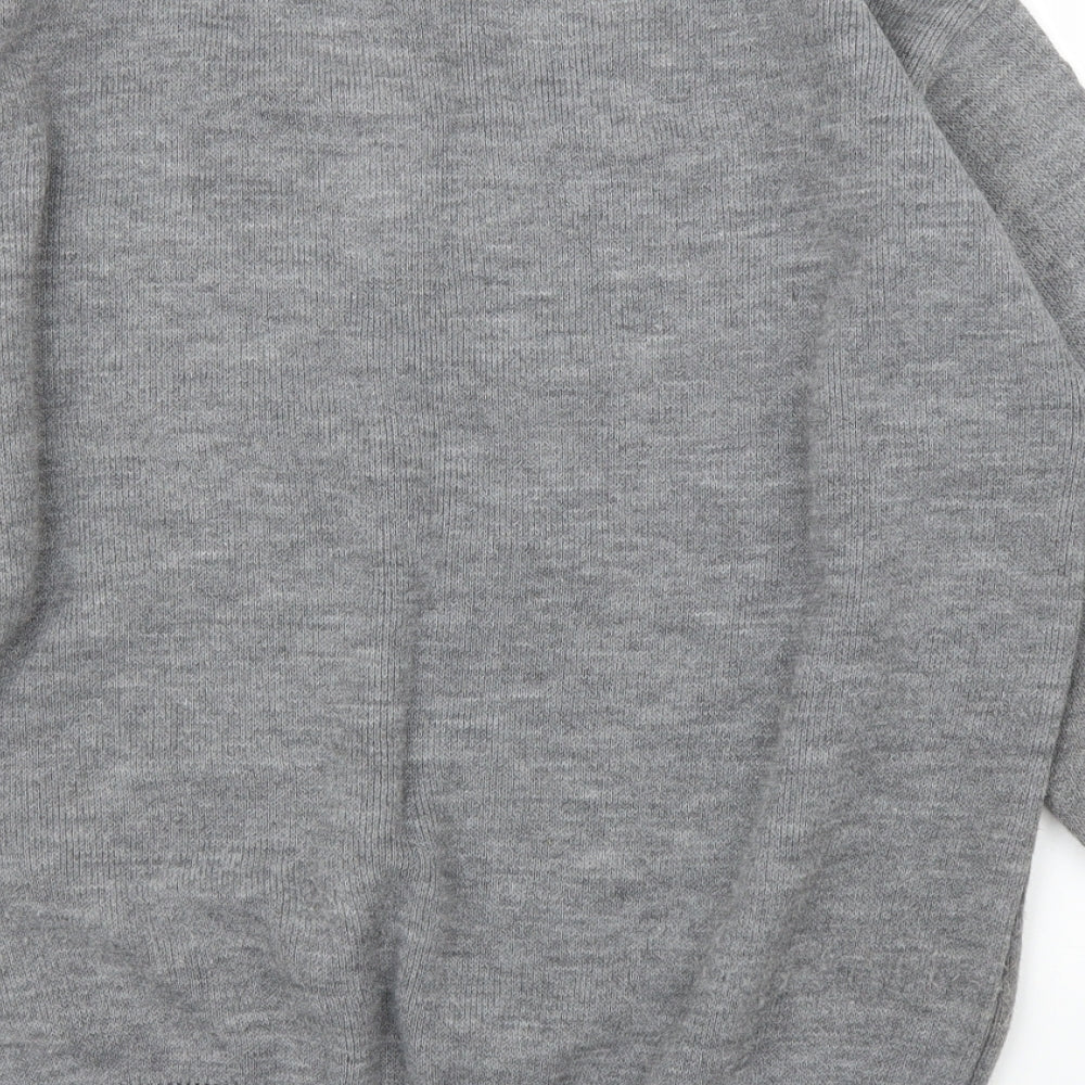 Cavallio Mens Grey Pullover Jumper Size M