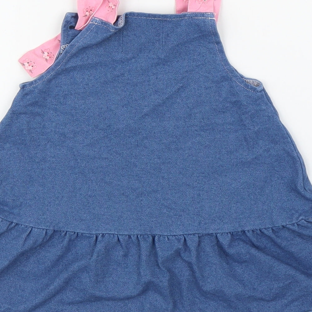 RESERVED Girls Blue Denim A-Line Size 9-12 Months