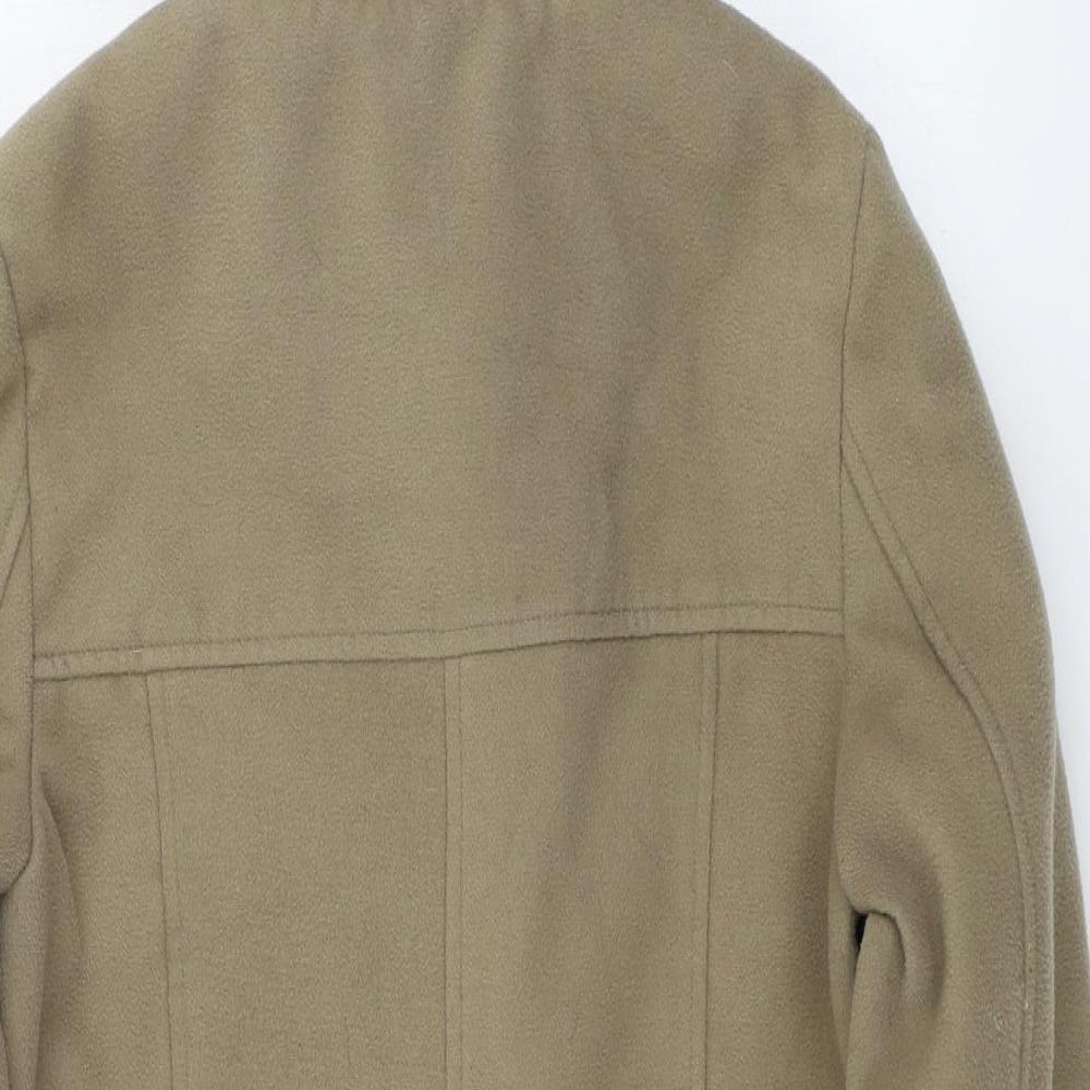International Womens Beige Jacket Coat Size 10