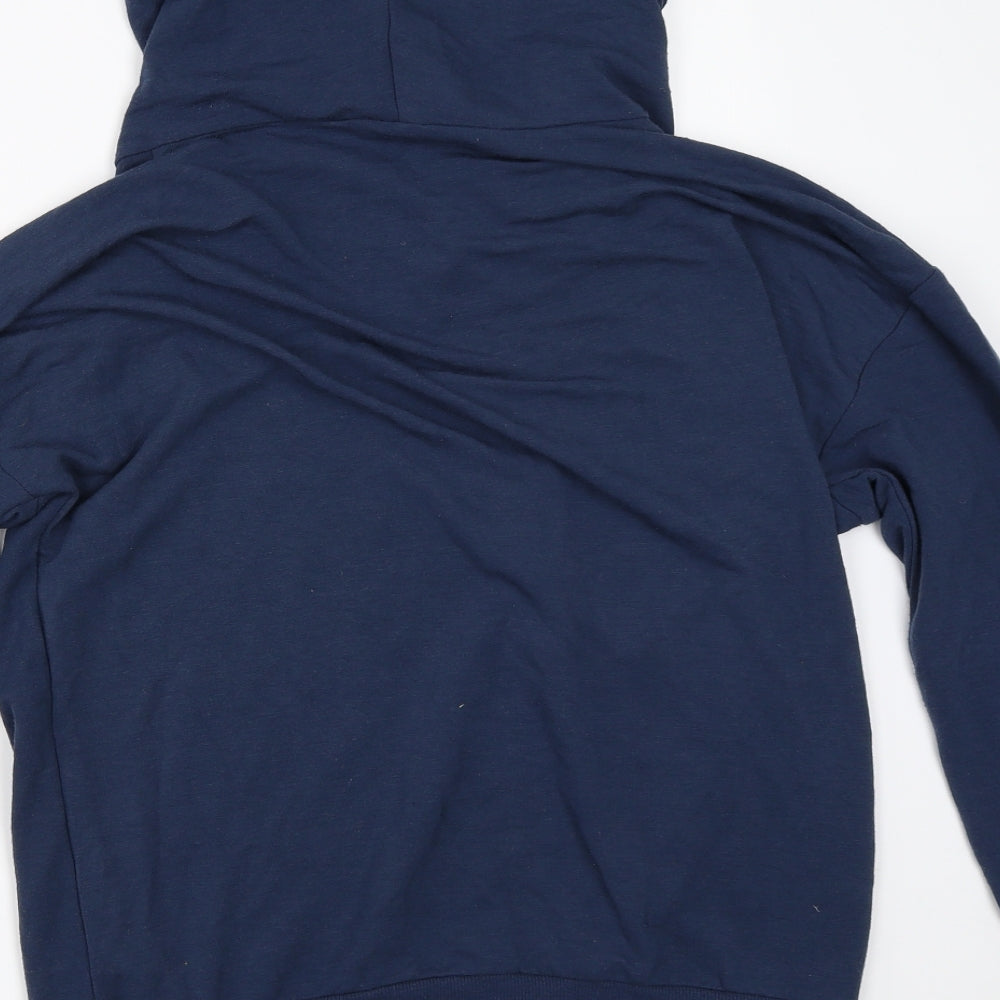 Cable & Gauge Womens Blue Pullover Sweatshirt Size S