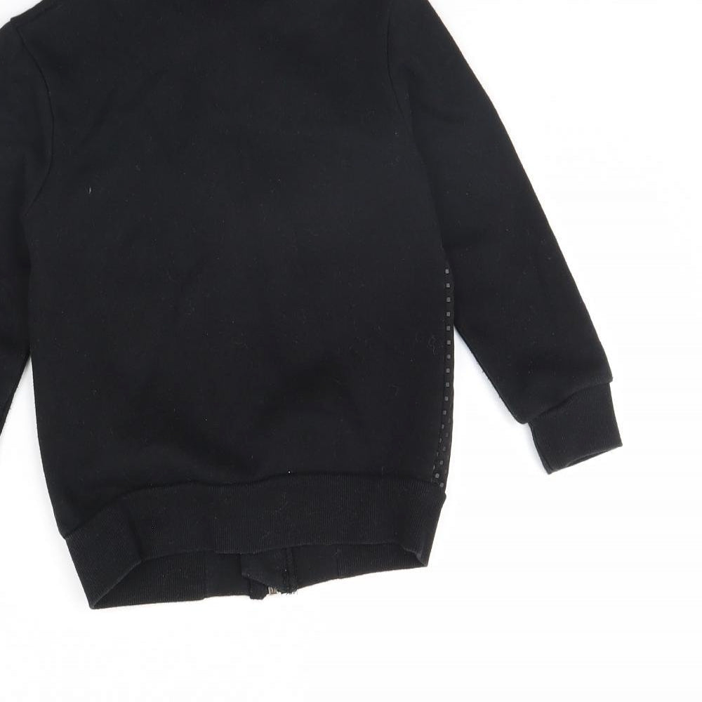 Minoti Girls Black Jacket Size 4 Years