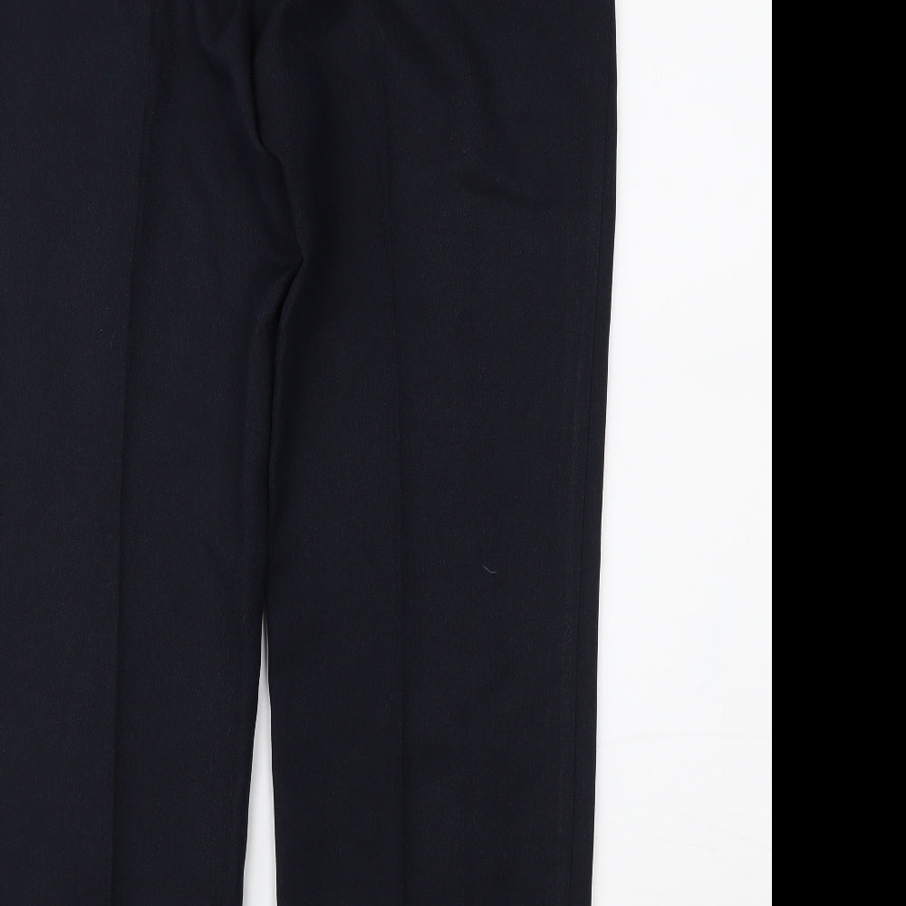 Marks & Spencer Womens Blue Trousers Size 14 L27 in