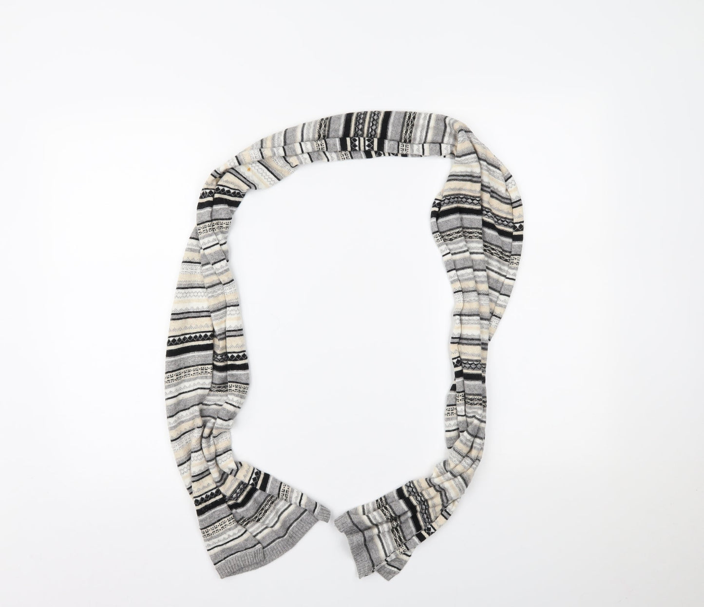 Bonmarché Unisex Multicoloured Striped Scarf One Size