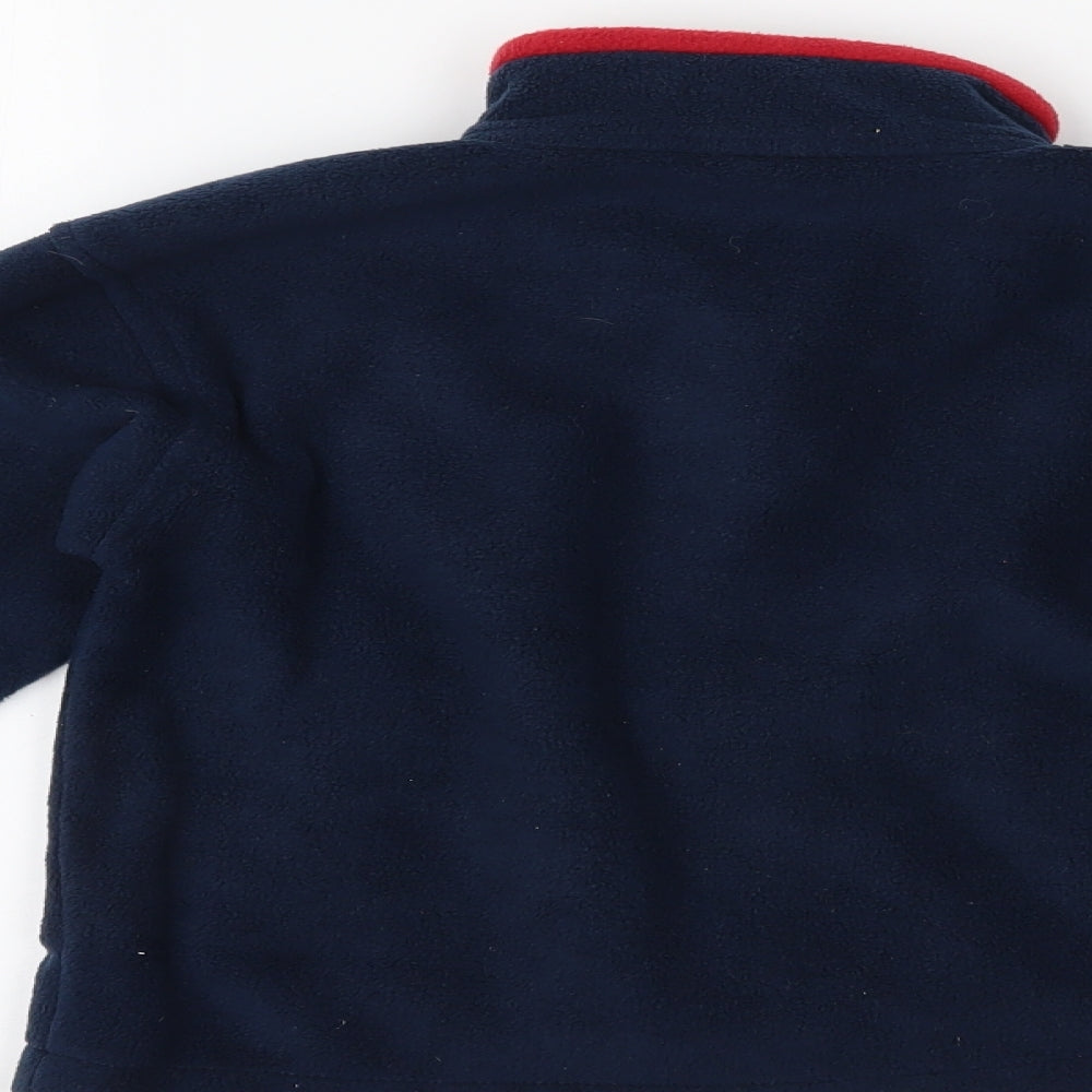dimco Boys Blue Full Zip Jumper Size S