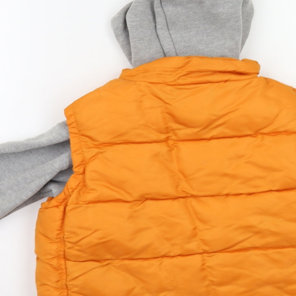 Adams Kids Boys Orange Jacket Waistcoat Size 7 Years
