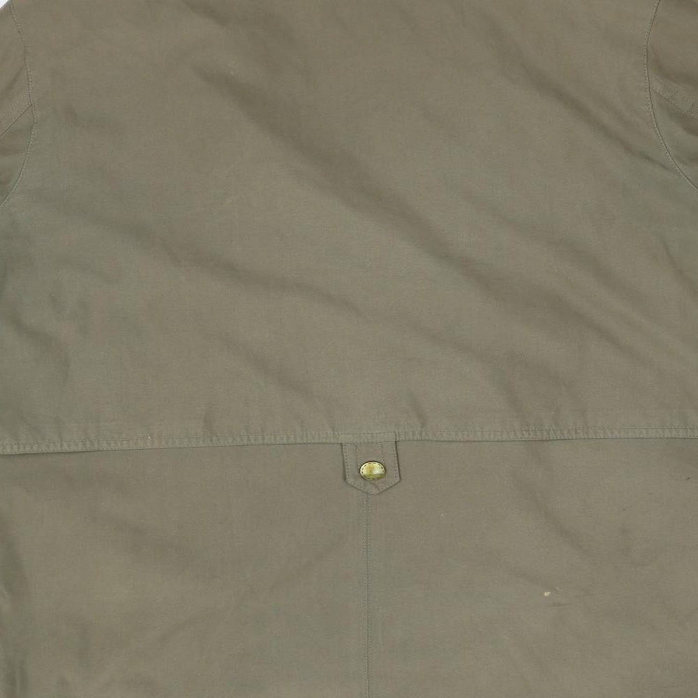 Goldix Mens Green Overcoat Coat Size 42