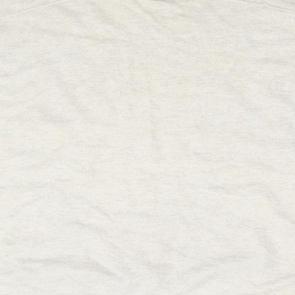 Topshop Womens Beige Knit Pullover Jumper Size 10