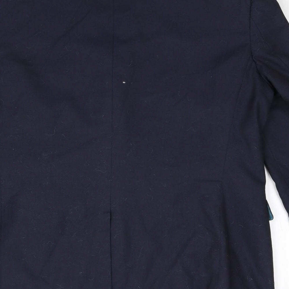 Marks & Spencer Mens Blue Jacket Suit Jacket Size 42