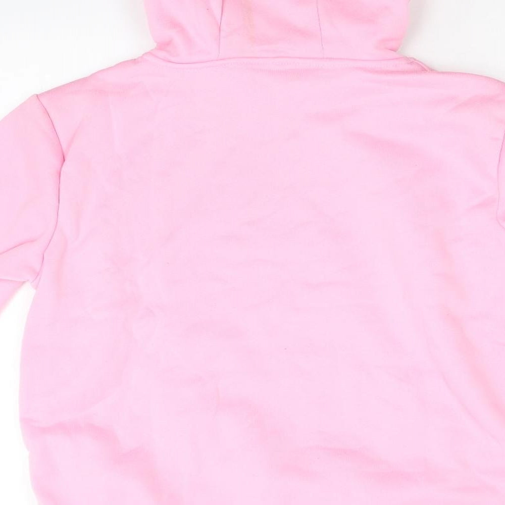 Preworn Womens Pink Pullover Hoodie Size M - BFF