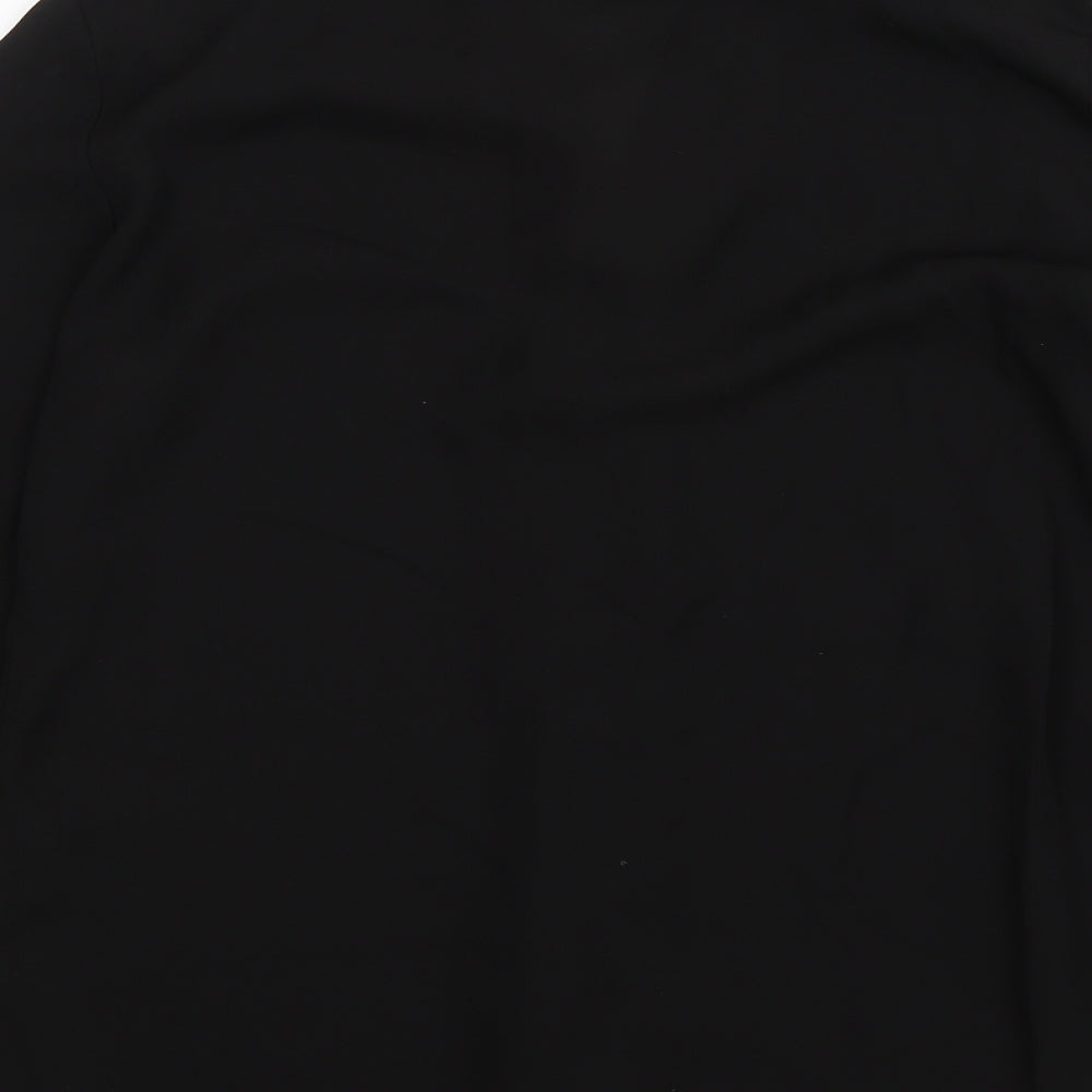 Dorothy Perkins Womens Black Basic Button-Up Size 14