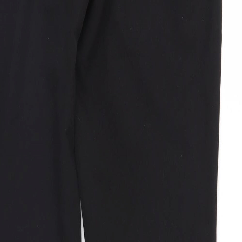 Next Womens Black Sweatpants Trousers Size 10 L33 in